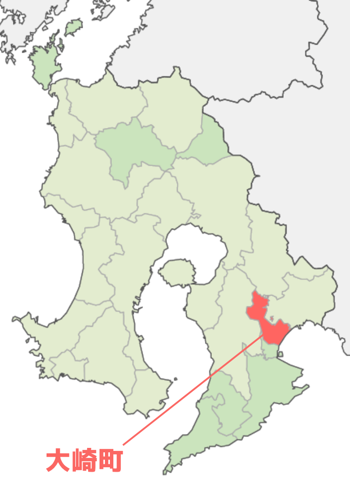 SIMローカル_大崎町の地図